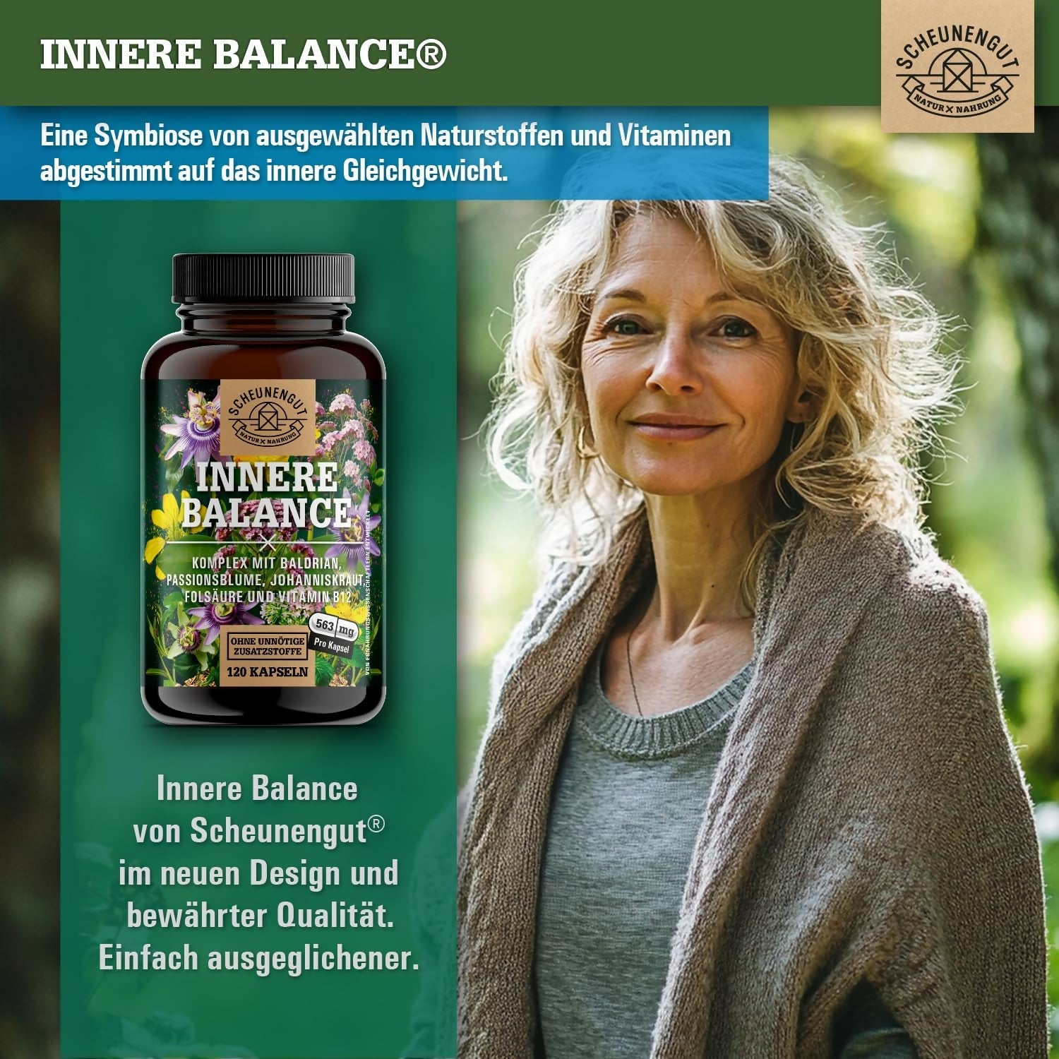 Scheunengut - Innere Balance - 120 Kapseln