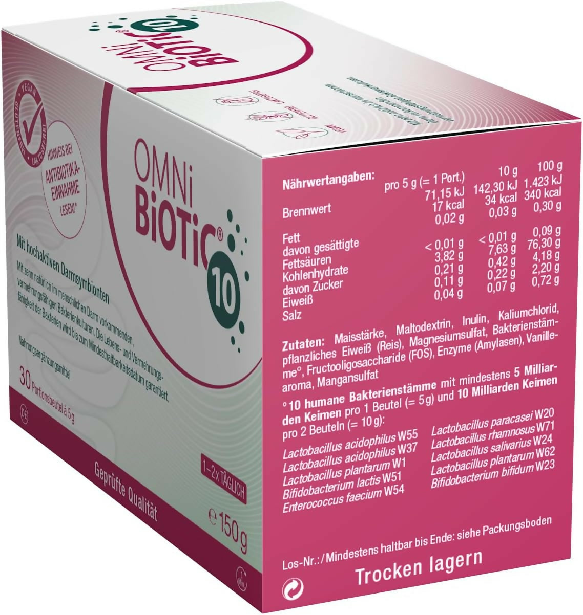 OMNi BiOTiC - OMNi BiOTiC 10 - 30 Portionsbeutel