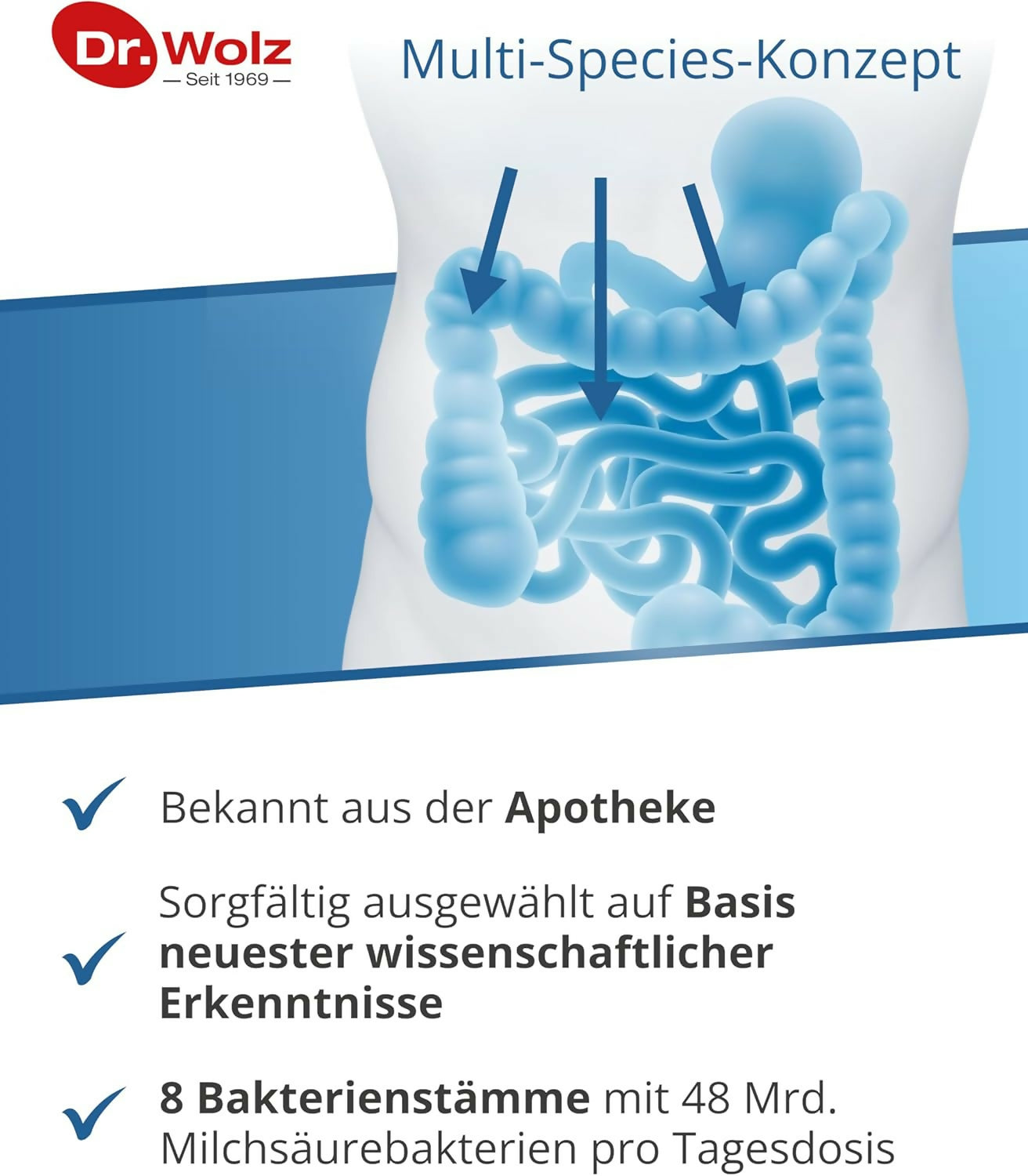 Dr. Wolz – Darmflora plus select - 40 Kapseln