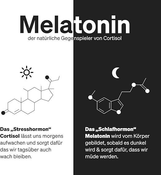 Natural Elements - Melatonin – 365 Tabletten