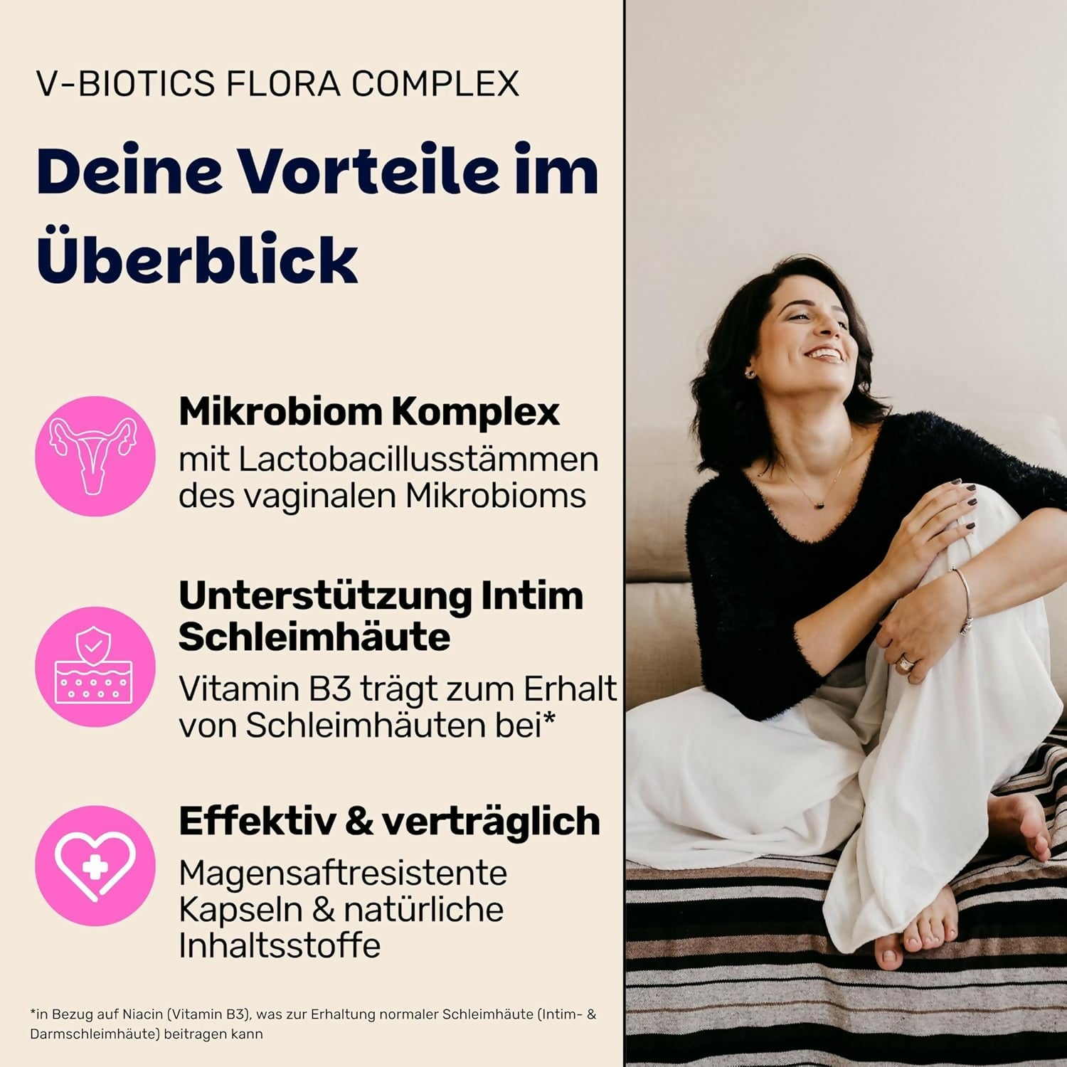 Oh tastic- V-Biotics Flora Complex - 60 Kapseln