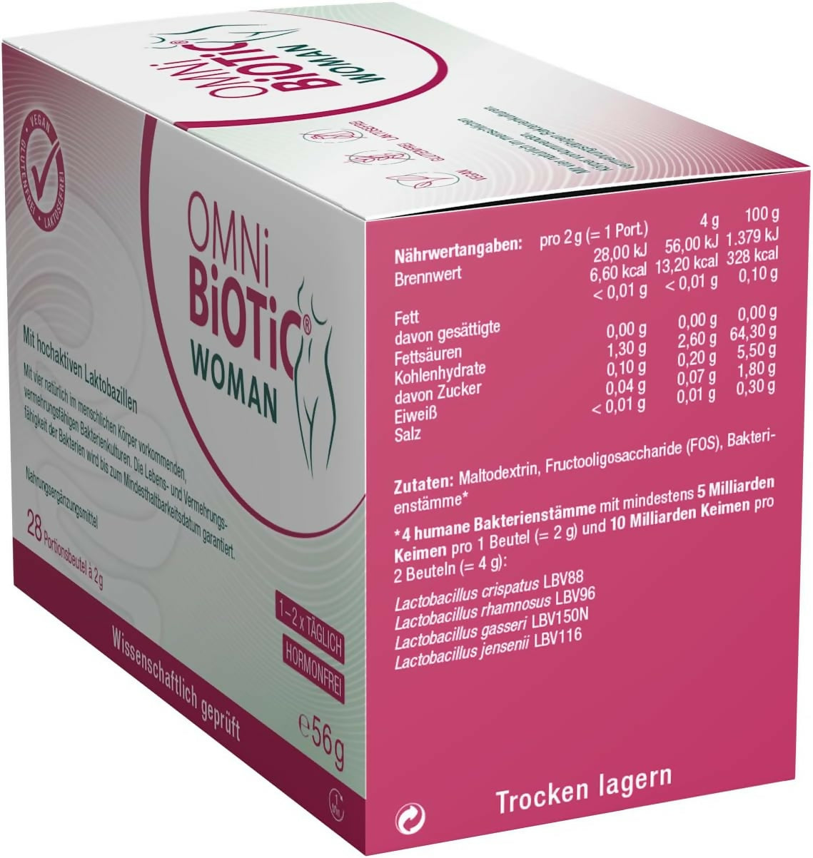 OMNi BiOTiC - OMNi BiOTiC Woman - 28 Portionsbeutel