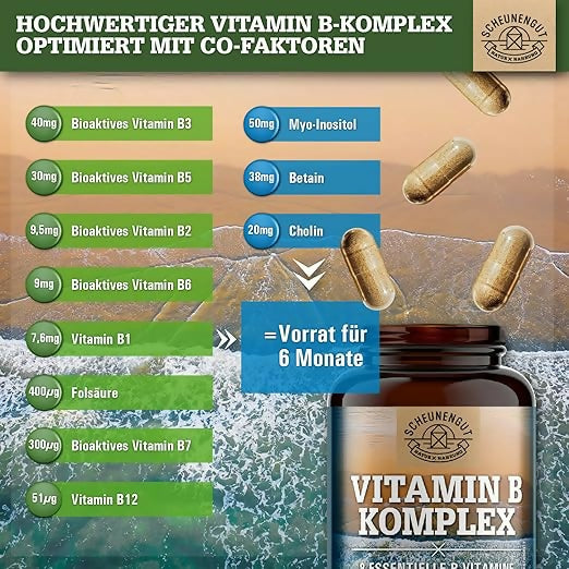 SCHEUNENGUT - Vitamin B - 180 Kapseln