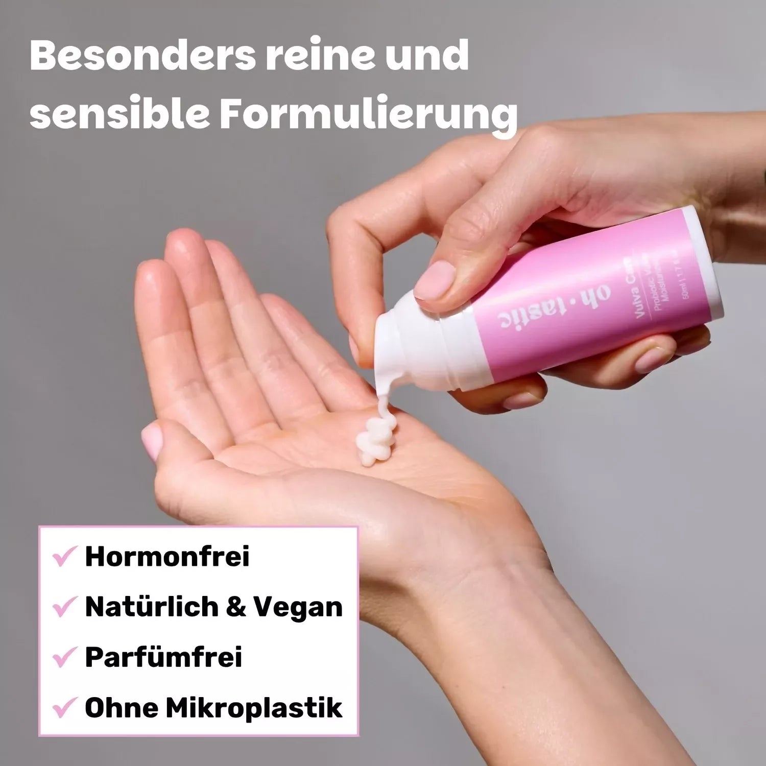 Oh tastic - Intimpflege Creme - Vulva Care - 50ml