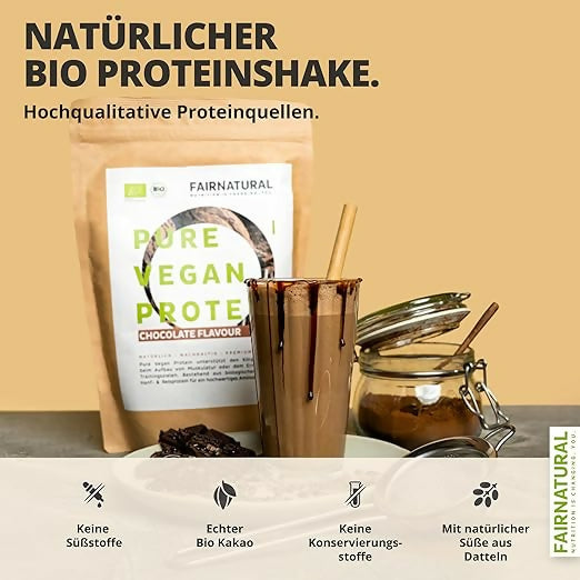 FairNatural - Bio Veganes Protein Pulver - 600g