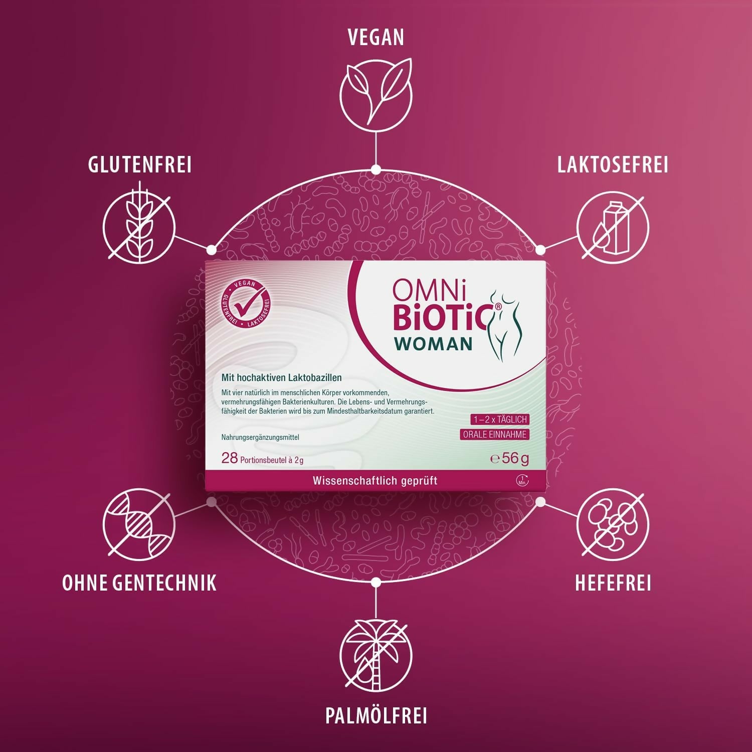 OMNi BiOTiC - OMNi BiOTiC Woman - 28 Portionsbeutel