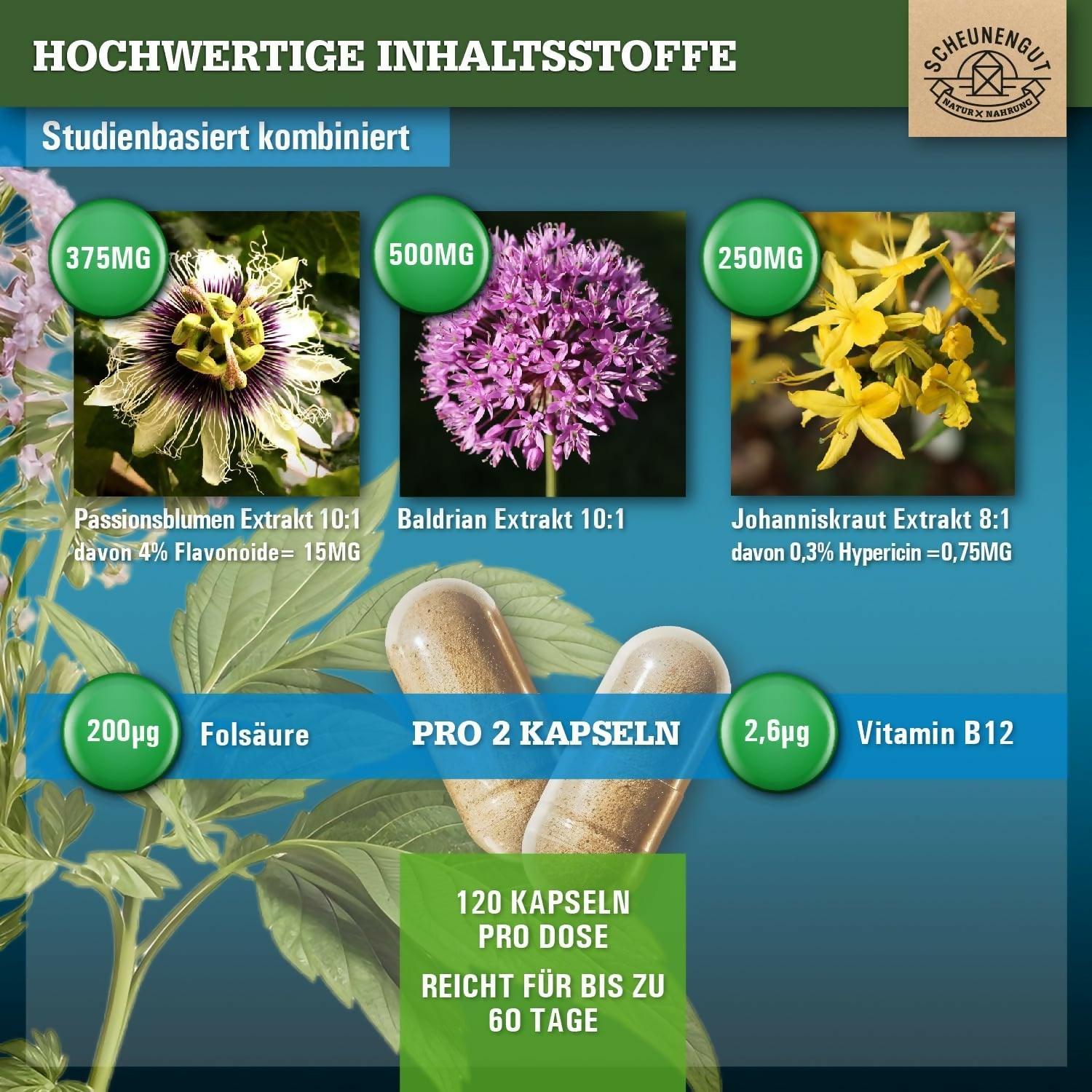 Scheunengut - Innere Balance - 120 Kapseln