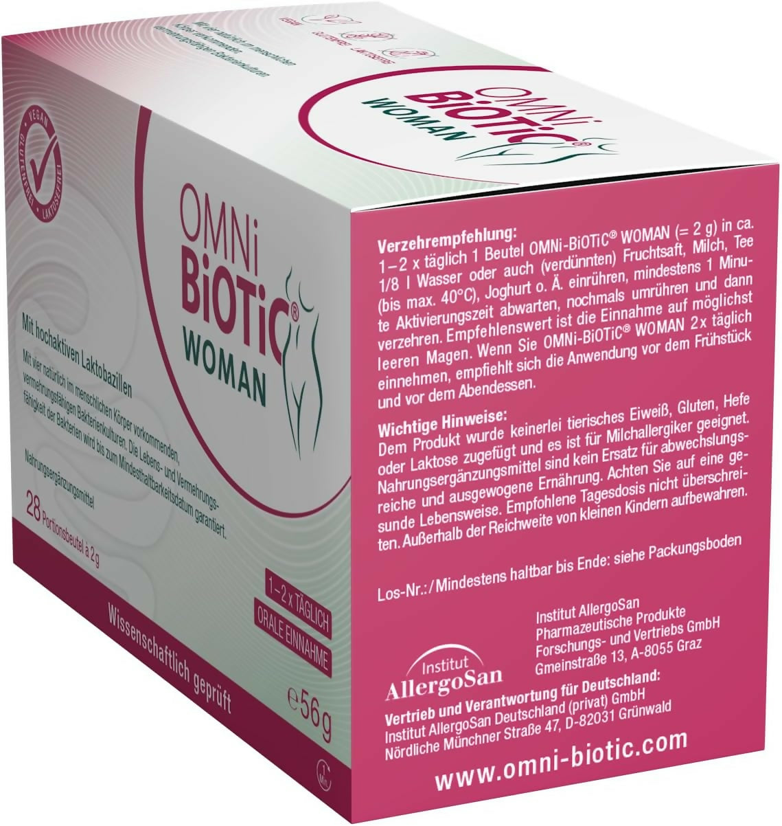 OMNi BiOTiC - OMNi BiOTiC Woman - 28 Portionsbeutel