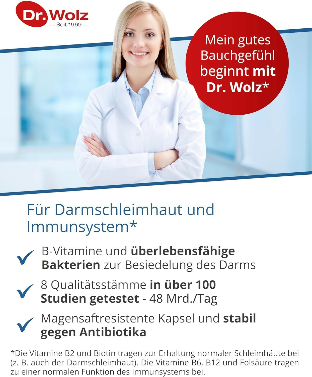 Dr. Wolz – Darmflora plus select - 40 Kapseln