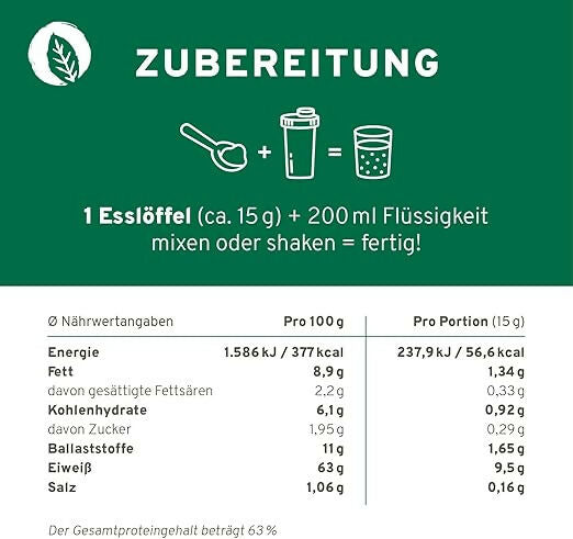 InnoNature - Bio Protein mix (Banana Bread, Erdbeere+Himbeere, Greens) - 450g