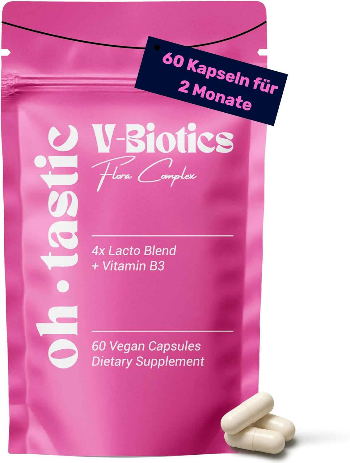 Oh tastic- V-Biotics Flora Complex - 60 Kapseln