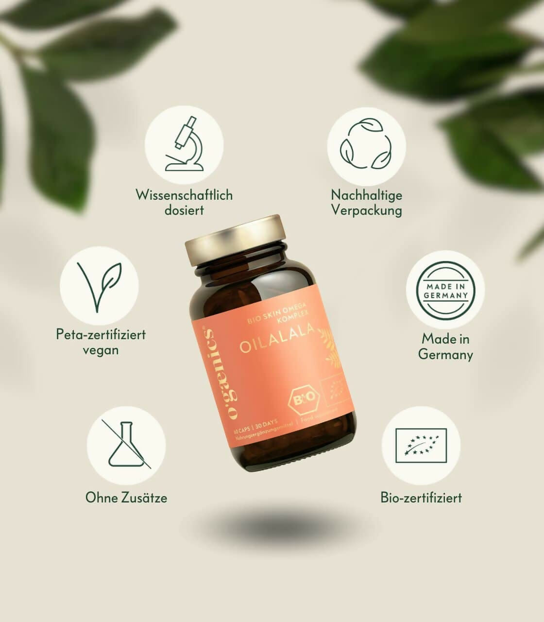 Skin Omega-Komplex - 60 Kapseln