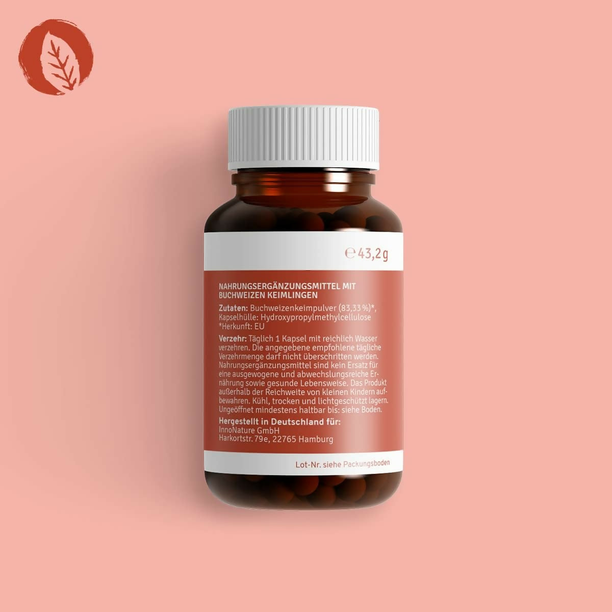 InnoNature - Vitamin B Komplex - 60 Kapseln