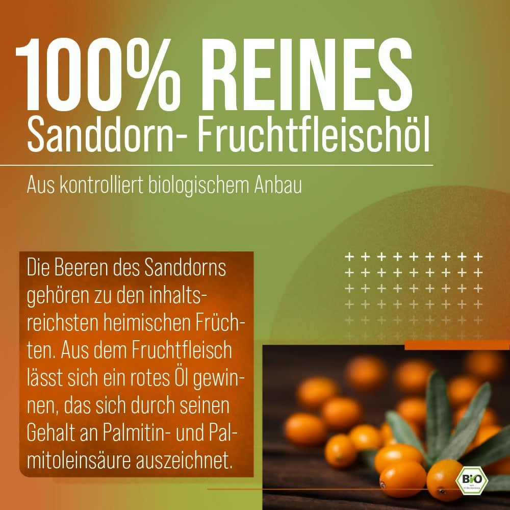 Kräuterhaus Sanct Bernhard - Omega 7 Sanddornöl - 100 Kapseln