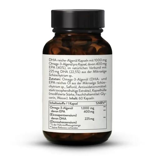 Sunday Natural - Omega 3 - 60 Kapseln