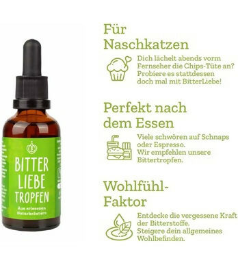 Bitterliebe - Bittertropfen - 50ml