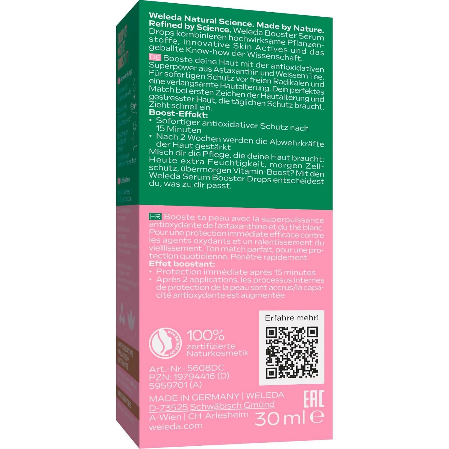 Weleda - Slow Aging Astaxanthin Serum Drops - 30ml