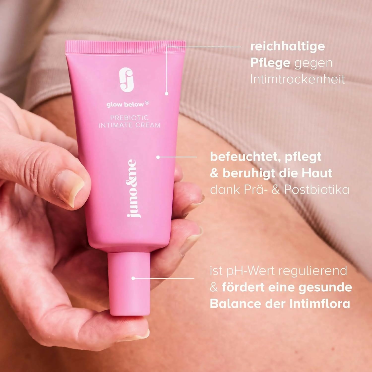 juno&me - Präbiotische Intimcreme - 50ml