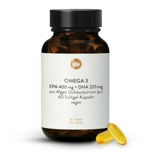 Sunday Natural - Omega 3 - 60 Kapseln