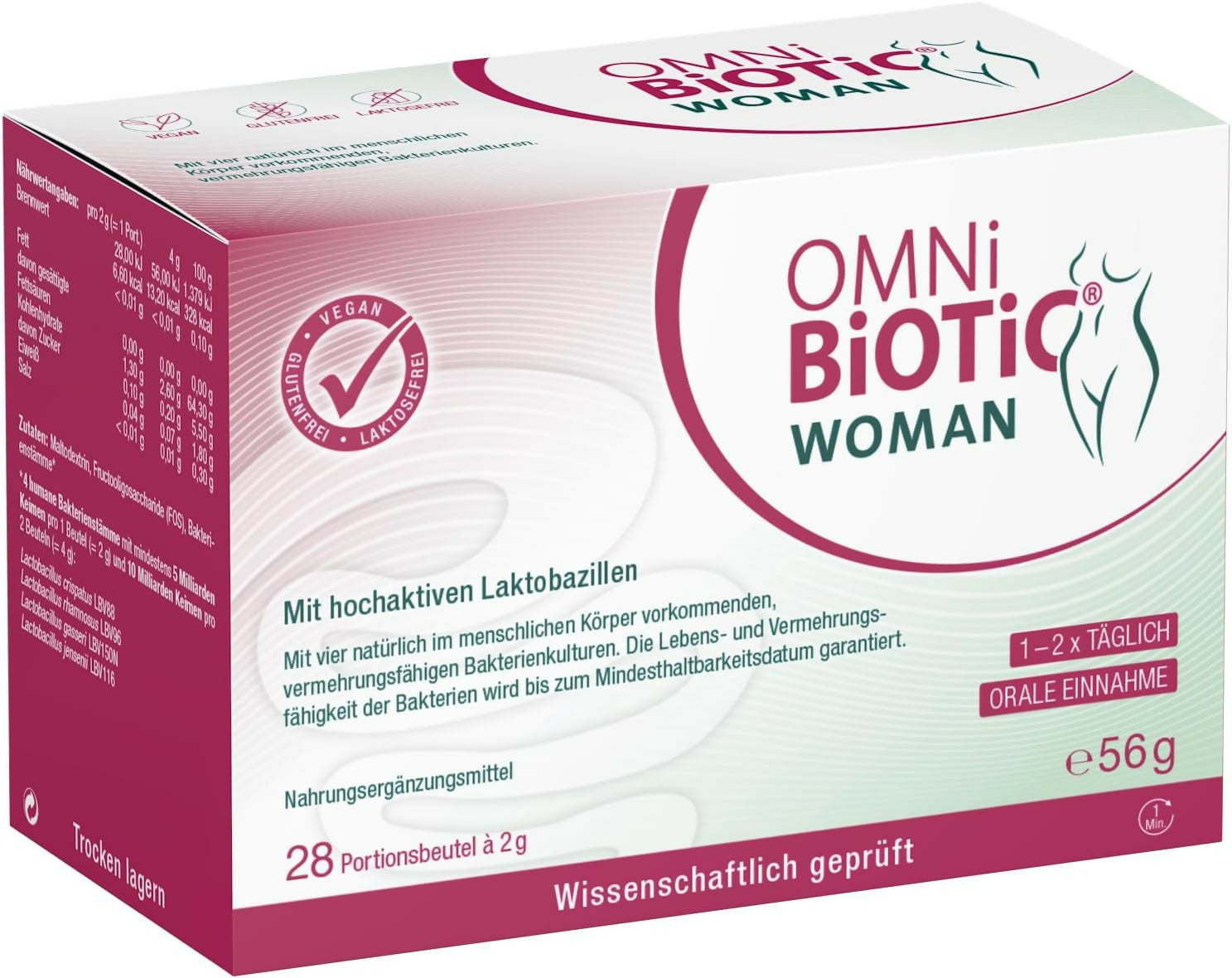 OMNi BiOTiC - OMNi BiOTiC Woman - 28 Portionsbeutel